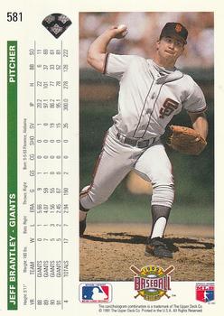 Jeff Brantley  baseball card collectible - Main Image 2