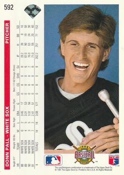 Donn Pall  baseball card collectible - Main Image 2