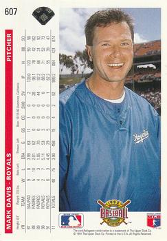 Mark Davis  baseball card collectible - Main Image 2