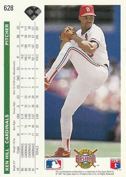 Ken Hill  baseball card collectible - Main Image 2