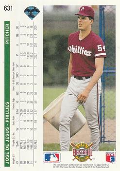 Jose DeJesus  baseball card collectible - Main Image 2