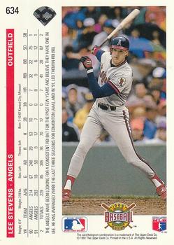 Lee Stevens  baseball card collectible - Main Image 2