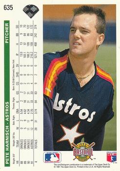 Pete Harnisch  baseball card collectible - Main Image 2