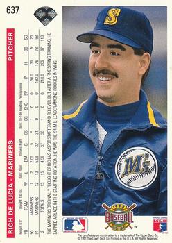 Rich DeLucia  baseball card collectible - Main Image 2