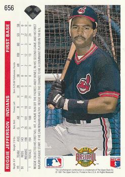 Reggie Jefferson  baseball card collectible - Main Image 2