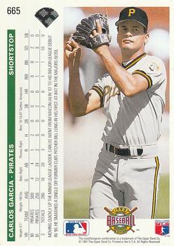 Carlos Garcia  baseball card collectible - Main Image 2