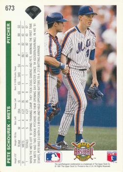 Pete Schourek  baseball card collectible - Main Image 2