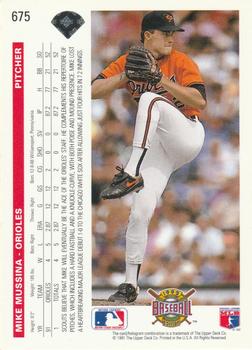 Mike Mussina  baseball card collectible - Main Image 2