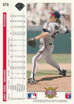 Eric King  baseball card collectible - Main Image 2