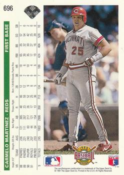 Carmelo Martinez  baseball card collectible - Main Image 2