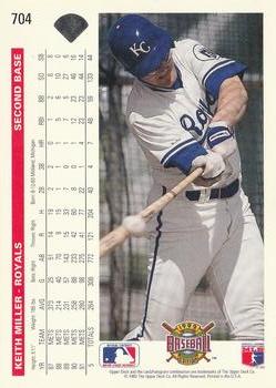 Keith Miller  baseball card collectible - Main Image 2