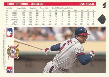 Hubie Brooks  baseball card collectible - Main Image 2