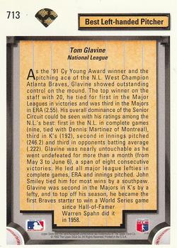 Tom Glavine  baseball card collectible - Main Image 2