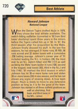 Howard Johnson  baseball card collectible - Main Image 2