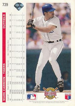 Mark Carreon  baseball card collectible - Main Image 2