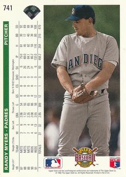 Randy Myers  baseball card collectible - Main Image 2