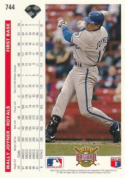 Wally Joyner  baseball card collectible - Main Image 2