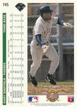 Gary Sheffield  baseball card collectible - Main Image 2