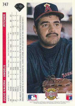 Julio Valera  baseball card collectible - Main Image 2