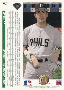 Ruben Amaro Jr.  baseball card collectible - Main Image 2