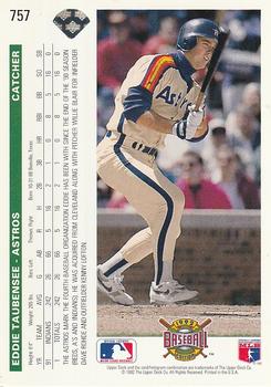 Eddie Taubensee  baseball card collectible - Main Image 2