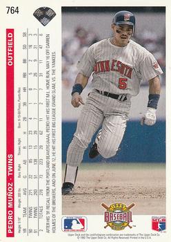 Pedro Munoz  baseball card collectible - Main Image 2