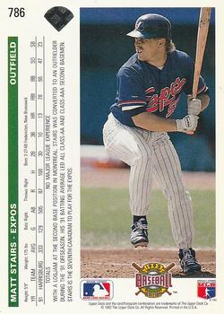 Matt Stairs  baseball card collectible - Main Image 2