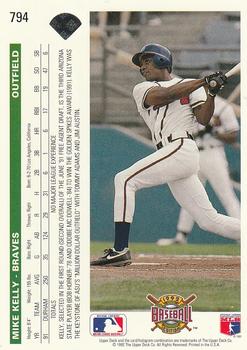 Mike Kelly  baseball card collectible - Main Image 2