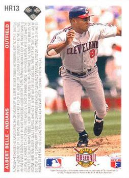 Albert Belle  baseball card collectible - Main Image 2
