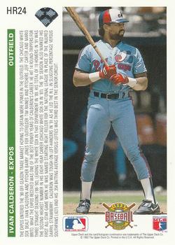 Ivan Calderon  baseball card collectible - Main Image 2