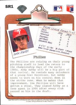 Andy Ashby  baseball card collectible - Main Image 2