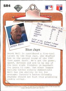 Derek Bell  baseball card collectible - Main Image 2