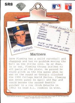 Dave Fleming  baseball card collectible - Main Image 2