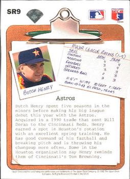 Butch Henry  baseball card collectible - Main Image 2