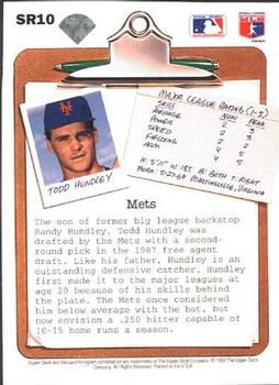 Todd Hundley  baseball card collectible - Main Image 2