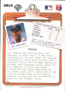 Pat Mahomes  baseball card collectible - Main Image 2