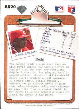 Reggie Sanders  baseball card collectible - Main Image 2
