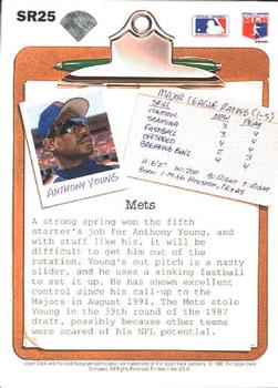 Anthony Young  baseball card collectible - Main Image 2