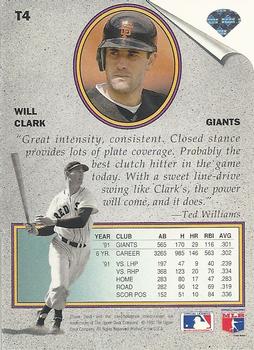 Will Clark  baseball card collectible - Main Image 2