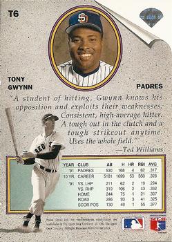 Tony Gwynn  baseball card collectible - Main Image 2