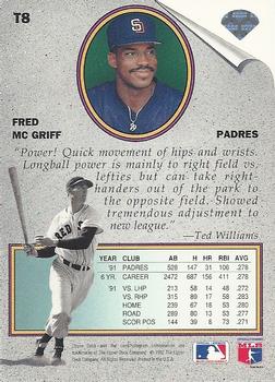 Fred McGriff  baseball card collectible - Main Image 2
