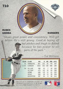 Ruben Sierra  baseball card collectible - Main Image 2