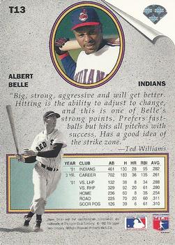 Albert Belle  baseball card collectible - Main Image 2