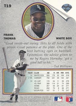 Frank Thomas  baseball card collectible - Main Image 2