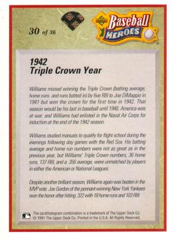 Ted Williams  baseball card collectible - Main Image 2