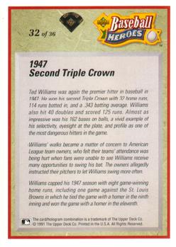 Ted Williams  baseball card collectible - Main Image 2