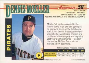 Dennis Moeller  baseball card collectible - Main Image 2