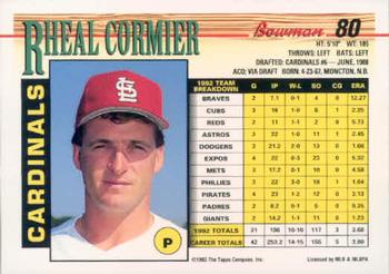 Rheal Cormier  baseball card collectible - Main Image 2