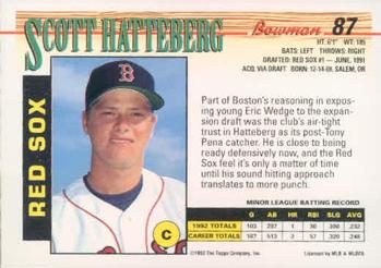 Scott Hatteberg  baseball card collectible - Main Image 2