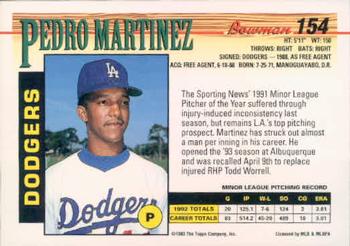 Pedro Martinez  baseball card collectible - Main Image 2